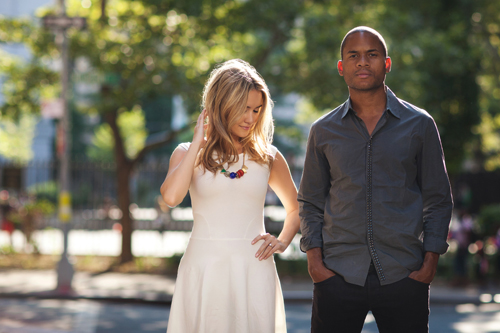 I heart NYC engagement photo shoot by Jason Groupp via JuebugWeddings.com I heart NYC engagement photo shoot by Jason Groupp via JuebugWeddings.com