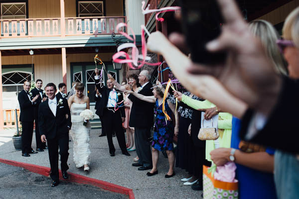 celebratory couple's entrance celebratory couple's entrance