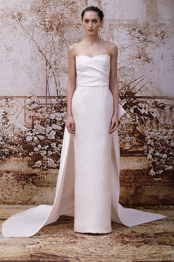 blush wedding dress trend at bridal market for fall 2014 | via junebugweddings.com blush wedding dress trend at bridal market for fall 2014 | via junebugweddings.com