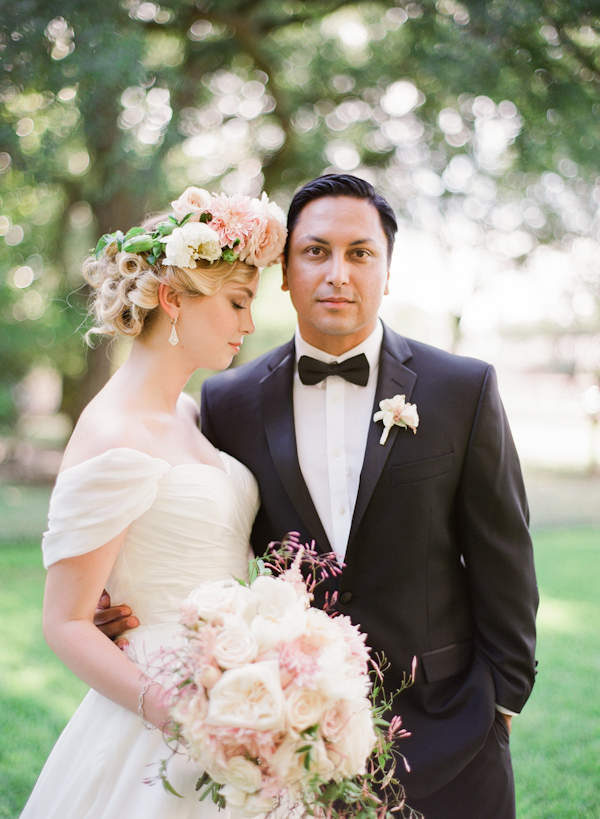 floral crown bridal style with photos from Taylor Lord Photography | via junebugweddings.com floral crown bridal style with photos from Taylor Lord Photography | via junebugweddings.com