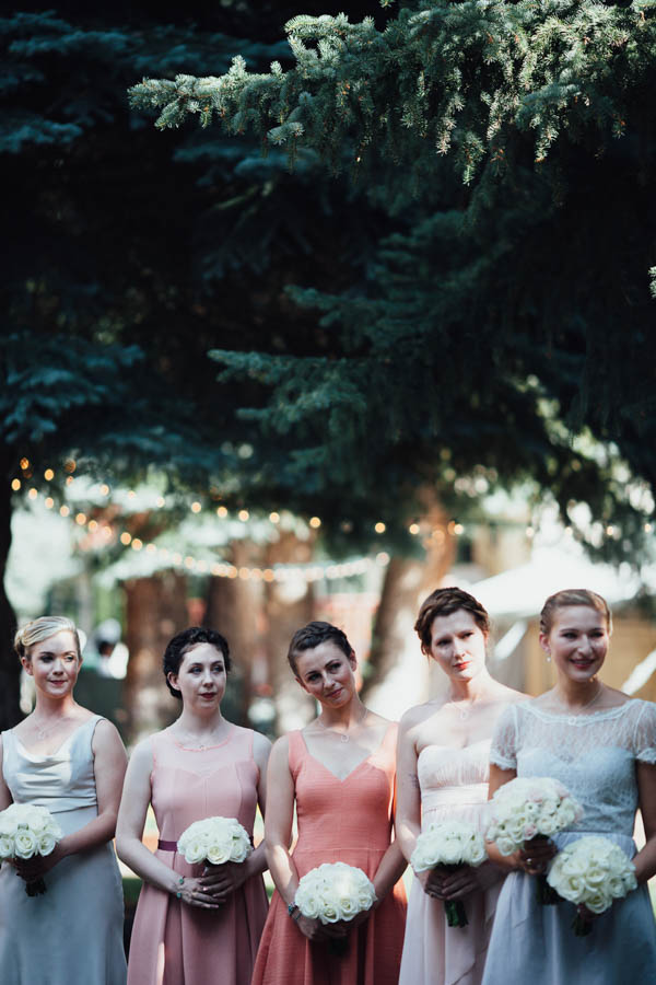 mismatched bridesmaids' dresses mismatched bridesmaids' dresses