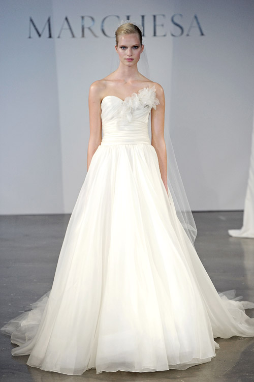 Wedding Dresses by Marchesa Spring 2014 Collection | Junebug Weddings