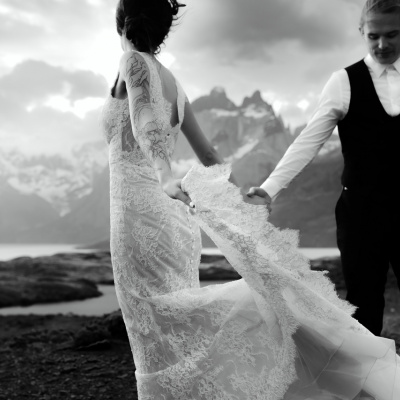 Image by Eastlyn Bright Tolle of Eastlyn & Joshua taken in Patagonia, Chile