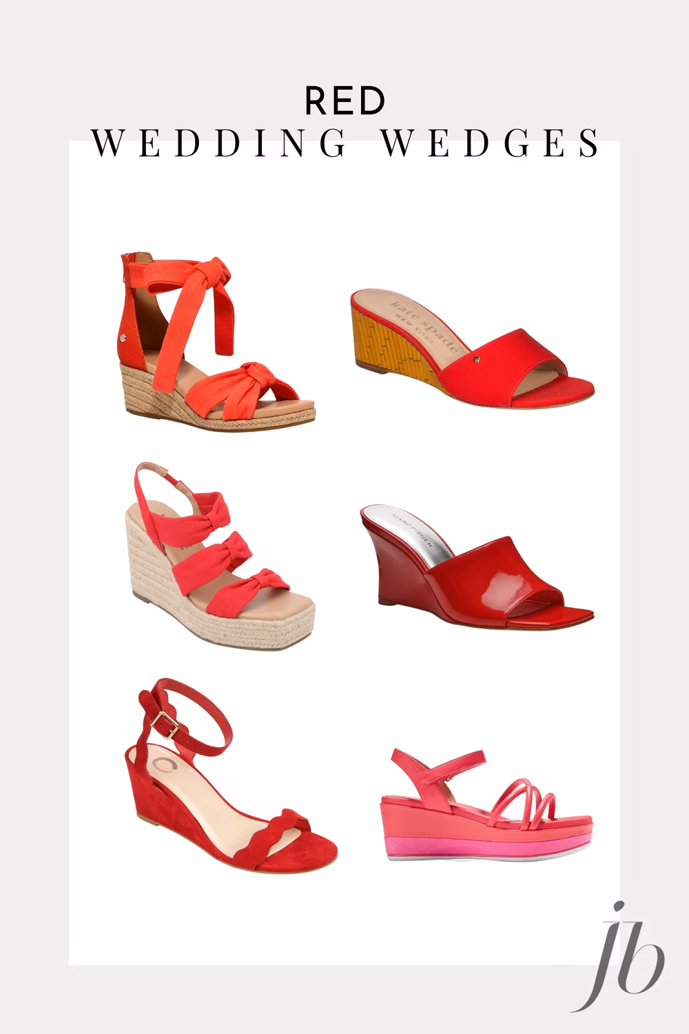 wedding wedges