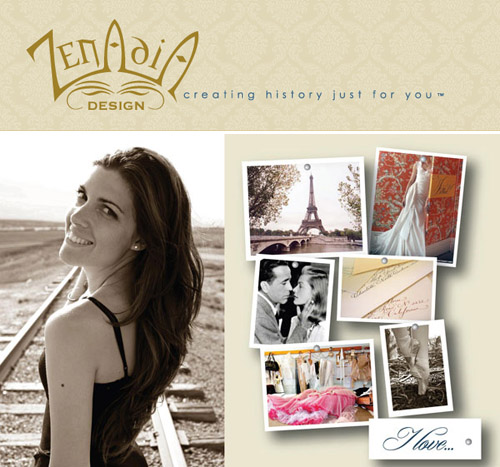 Custom Wedding Invitations by Zenadia Design | via junebugweddings.com Custom Wedding Invitations by Zenadia Design | via junebugweddings.com