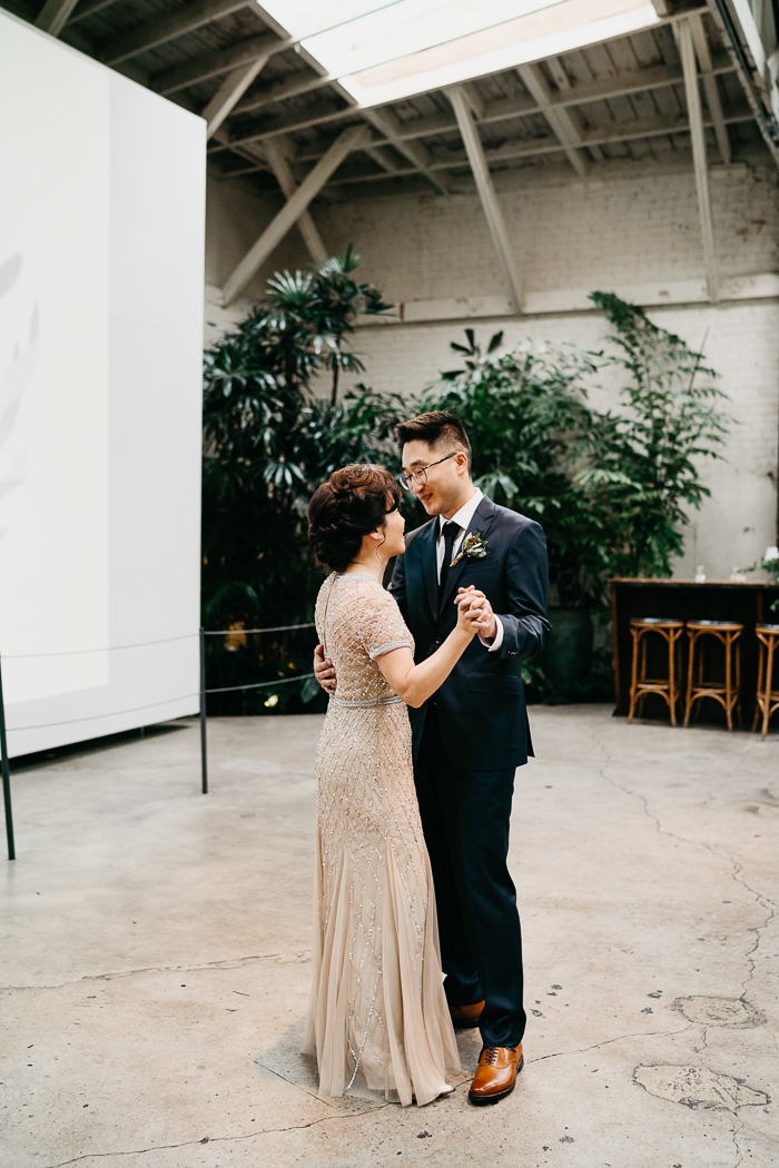 mother and son wedding dance