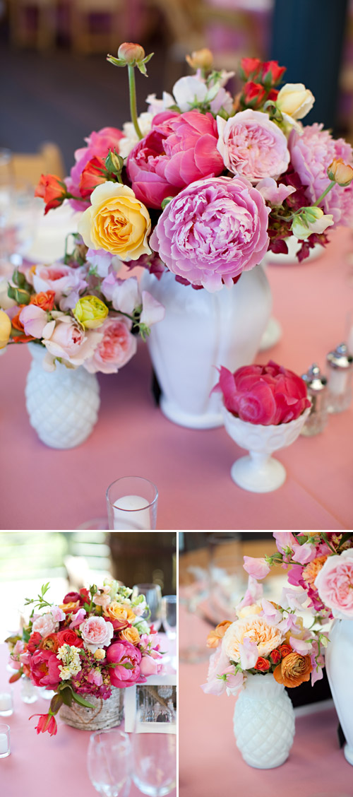 sweet pink vineyard wedding at Thomas Fogarty Winery, photos by Vincent Au Photography via JunebugWeddings.com sweet pink vineyard wedding at Thomas Fogarty Winery, photos by Vincent Au Photography via JunebugWeddings.com