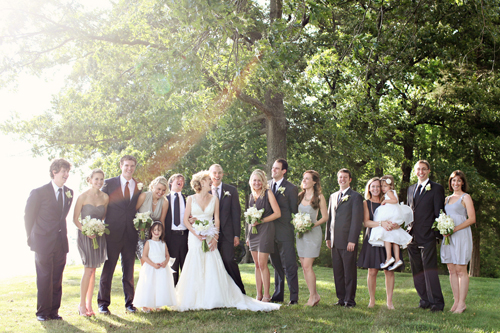 Grey and cream seaside wedding in Newport News, VA, photos by Whitebox Weddings via junebugweddings.com Grey and cream seaside wedding in Newport News, VA, photos by Whitebox Weddings via junebugweddings.com