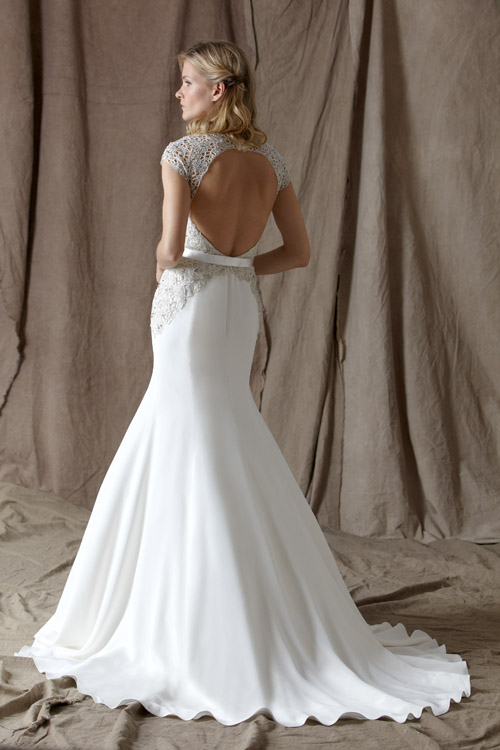 wedding dress by Lela Rose from her Spring 2014 bridal collection | via junebugweddings.com wedding dress by Lela Rose from her Spring 2014 bridal collection | via junebugweddings.com
