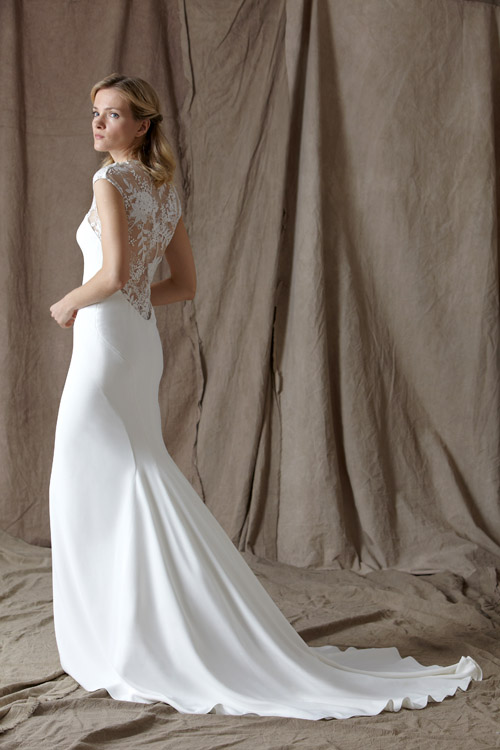 wedding dress by Lela Rose from her Spring 2014 bridal collection | via junebugweddings.com wedding dress by Lela Rose from her Spring 2014 bridal collection | via junebugweddings.com