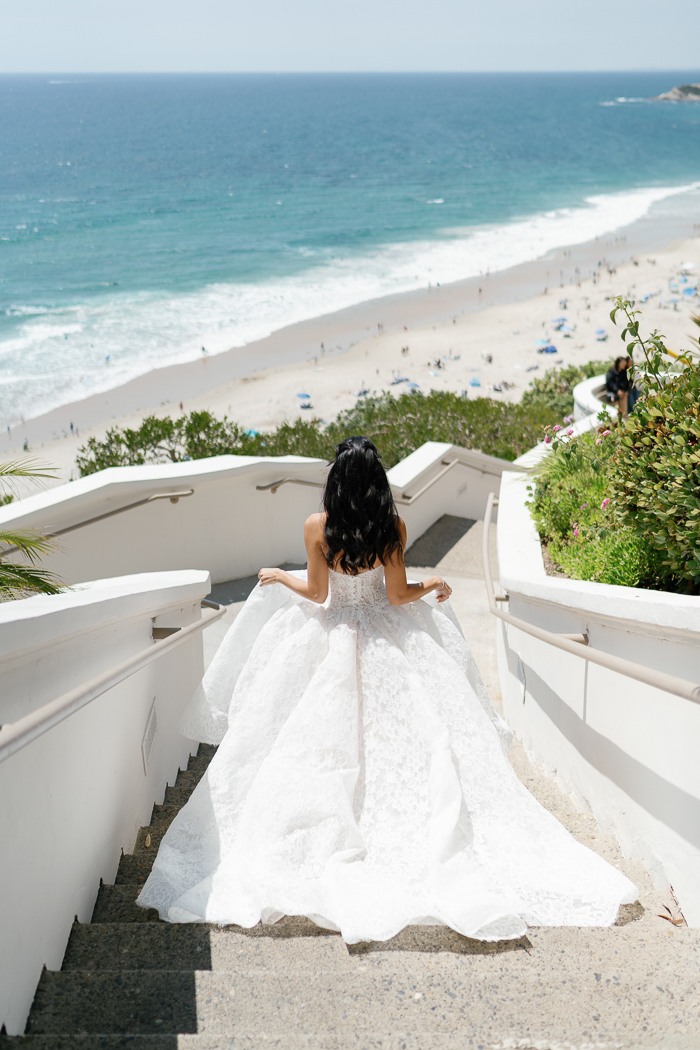 A Jewish Ceremony Against an Ocean Sunset at This Ritz-Carlton Laguna Niguel Wedding