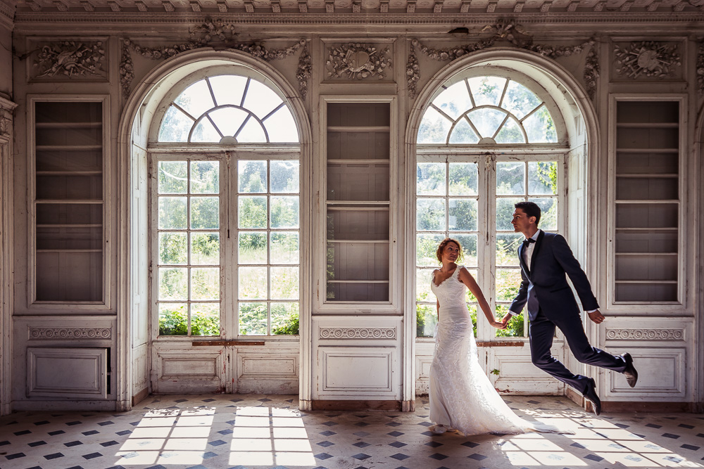 post-wedding shoot at the Chateau des Signes