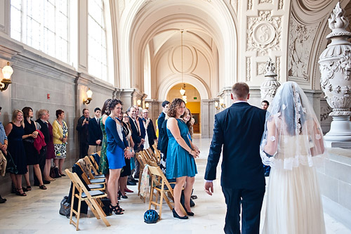 San Francisco City Hall Wedding by Nick Traverse Photography | via junebugweddings.com San Francisco City Hall Wedding by Nick Traverse Photography | via junebugweddings.com