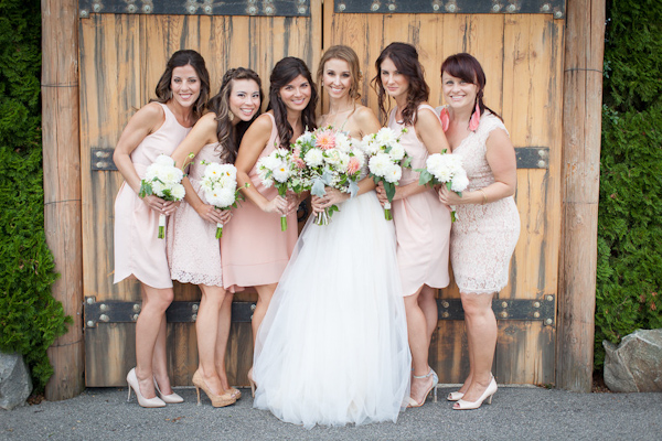 peach and cream rustic winery wedding in Naramata, BC with photos by Whitney Lane Photography | via junebugweddings.com peach and cream rustic winery wedding in Naramata, BC with photos by Whitney Lane Photography | via junebugweddings.com