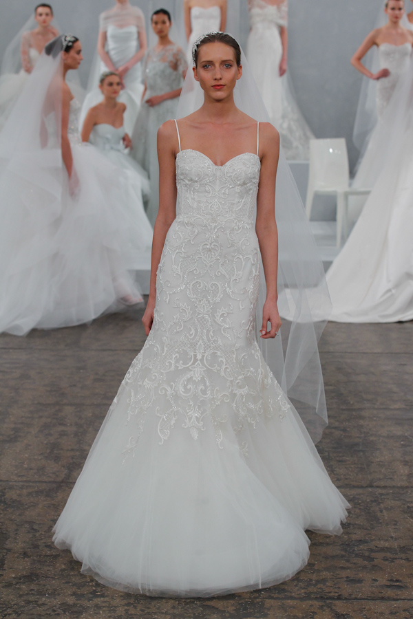 colorful wedding dresses - new bridal hues from the spring 2015 bridal collection by Monique Lhuillier | via junebugweddings.com colorful wedding dresses - new bridal hues from the spring 2015 bridal collection by Monique Lhuillier | via junebugweddings.com