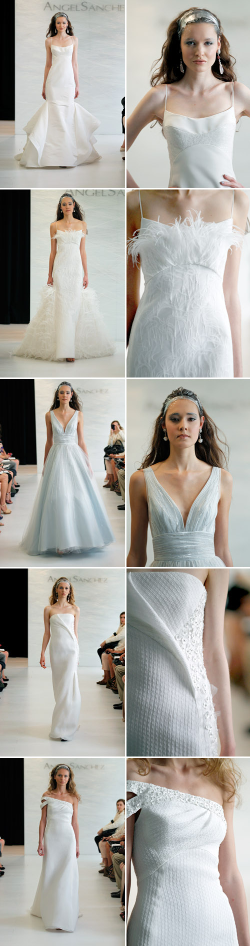 Spring 2013 wedding dresses from Angel Sanchez Spring 2013 wedding dresses from Angel Sanchez