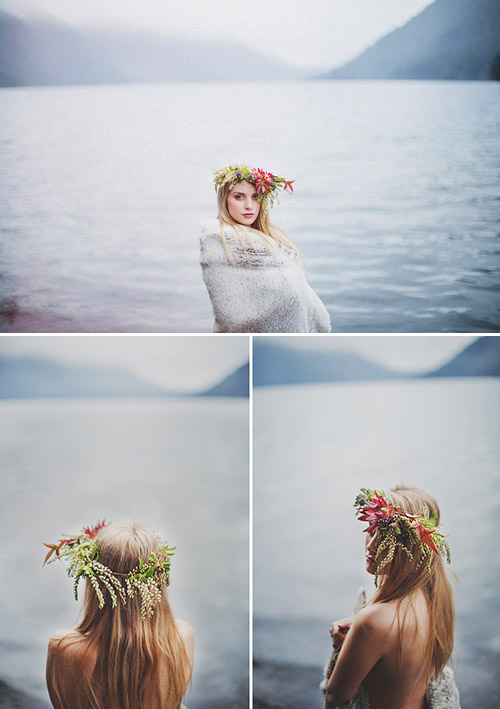 organic, romantic floral crowns by McKenzie Powell Floral and Event Design - photo by Ryan Flynn Photography | via junebugweddings.com organic, romantic floral hair wreaths by McKenzie Powell Floral and Event Design - photo by Ryan Flynn Photography | via junebugweddings.com