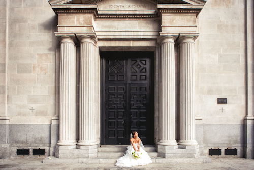 Music themed wedding at Vibiana with photos by Callaway Gable | junebugweddings.com Music themed wedding at Vibiana with photos by Callaway Gable | junebugweddings.com