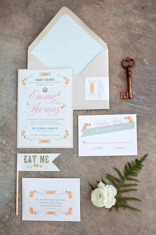 Alice in Wonderland wedding inspiration, Newhall Mansion, Touch of Gold Events, Wisteria Lane Floral Design Studio and Becca Rillo Photography | via junebugweddings.com Alice in Wonderland wedding inspiration, Newhall Mansion, Touch of Gold Events, Wisteria Lane Floral Design Studio and Becca Rillo Photography | via junebugweddings.com