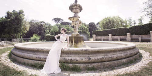 wedding dress by Leila Hafzi from her 2013 bridal collection | via junebugweddings.com wedding dress by Leila Hafzi from her 2013 bridal collection | via junebugweddings.com