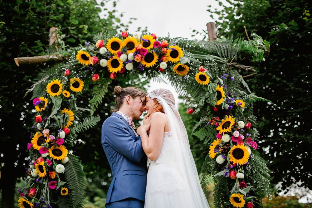 sunflower wedding