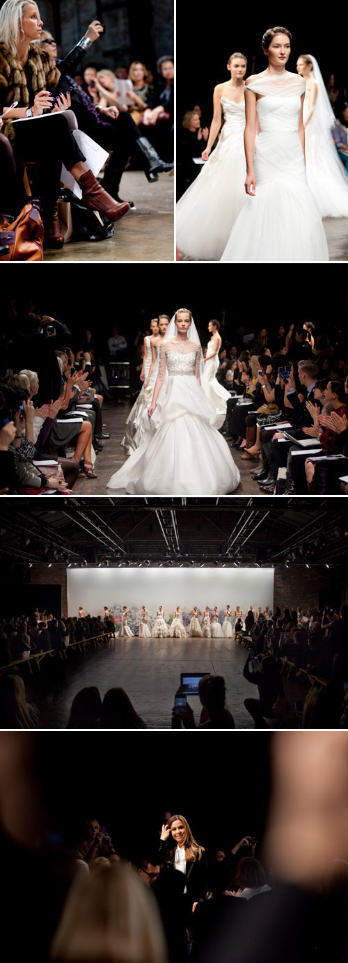 Bridal Market - photos from the Monique Lhuillier 2011 runway show by Merri Cyr via junebugweddings.com Bridal Market - photos from the Monique Lhuillier 2011 runway show by Merri Cyr via junebugweddings.com
