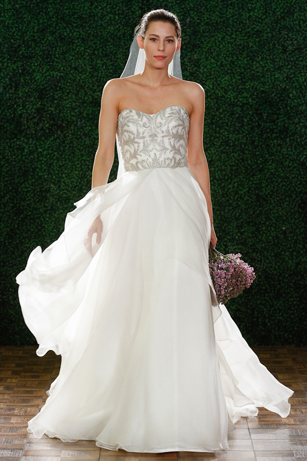Watters Spring 2015 Bridal Collection | via junebugweddings.com Watters Spring 2015 Bridal Collection | via junebugweddings.com