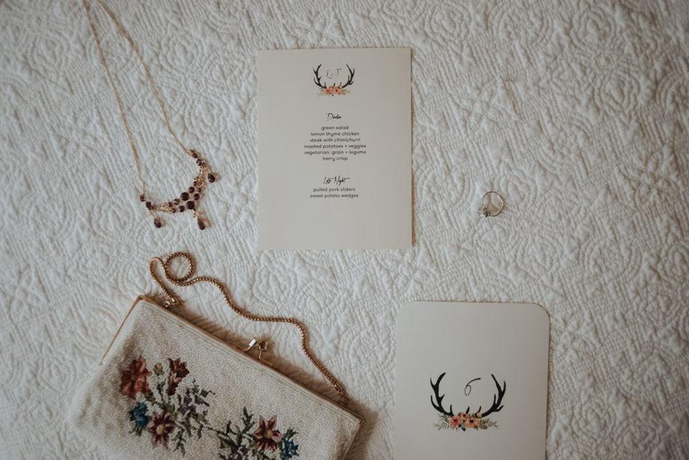 Intimate outdoor wedding at South Pond Farm by Daring Wanderer // www.daringwanderer.com