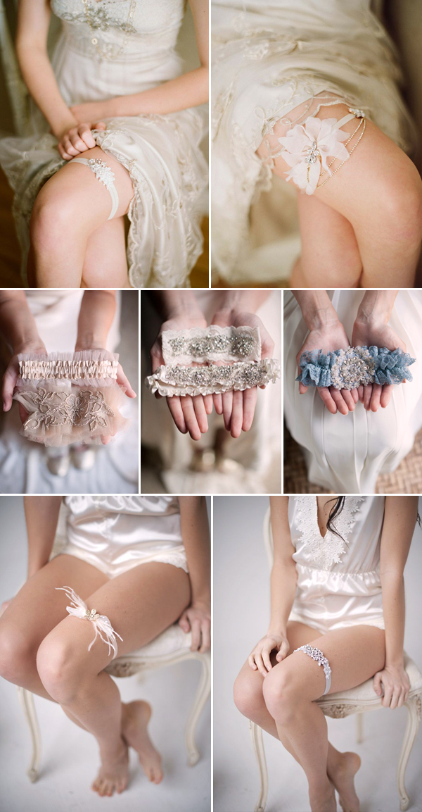 Junebug's favorite garters from Twigs & Honey, Tessa Kim and Emily Riggs | via junebugweddings.com Junebug's favorite garters from Twigs & Honey, Tessa Kim and Emily Riggs | via junebugweddings.com