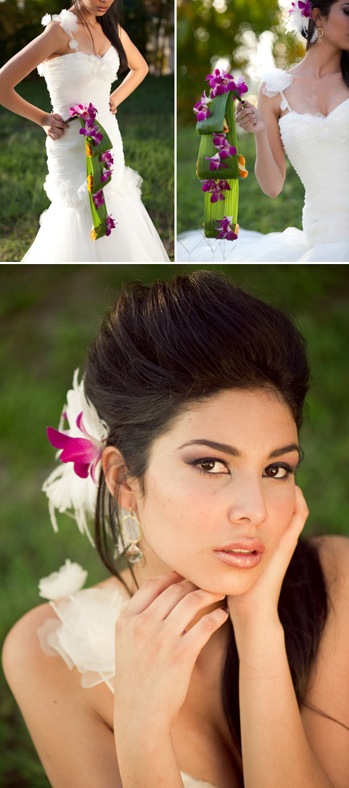 modern tropical wedding floral and fashion design photo shoot from Jubilee Events, photos by Carla Ten Eyck modern tropical wedding floral and fashion design photo shoot from Jubilee Events, photos by Carla Ten Eyck
