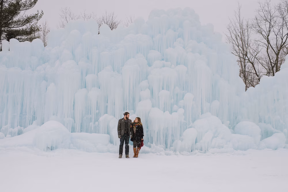 Snowy-Couple-Session-Ice-Castles-New-Hampshire-Darling-Photography (18 of 20)