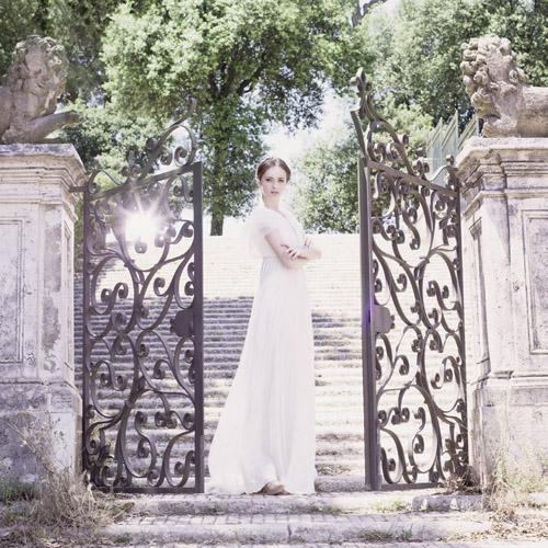 wedding dress by Leila Hafzi from her 2013 bridal collection | via junebugweddings.com wedding dress by Leila Hafzi from her 2013 bridal collection | via junebugweddings.com