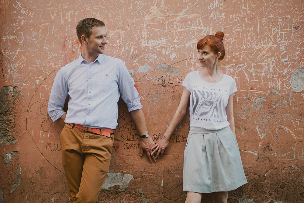 Italian couple portraits
