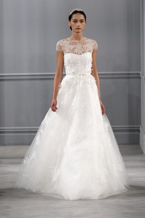 Wedding Dresses by Monique Lhuillier - Spring 2014