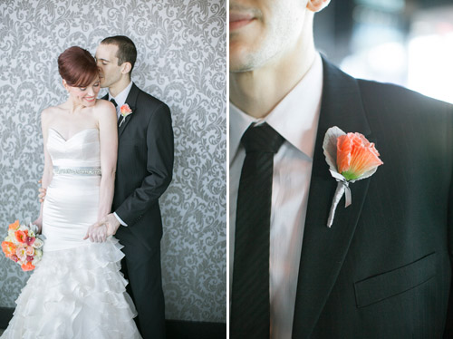 coral and orange chevron wedding decor and color ideas, photos by Tyler James Photography coral and orange chevron wedding decor and color ideas, photos by Tyler James Photography