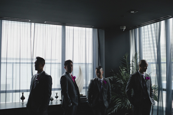 pink and purple wedding in Toronto at Arcadian Loft, photo by Aron Goss Photography | via junebugweddings.com pink and purple wedding in Toronto at Arcadian Loft, photo by Aron Goss Photography | via junebugweddings.com