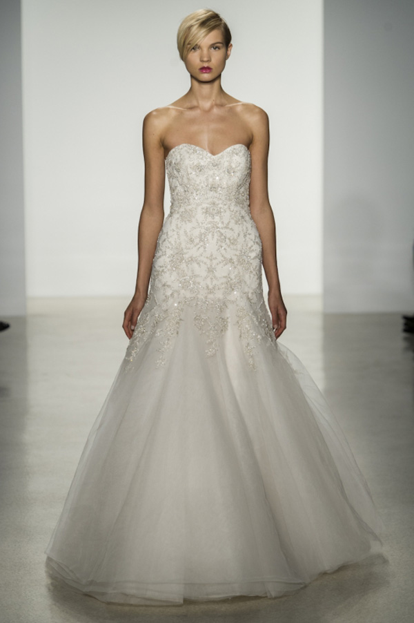 Tulle Wedding Dresses from Fall 2014 Bridal Market | Junebug Weddings