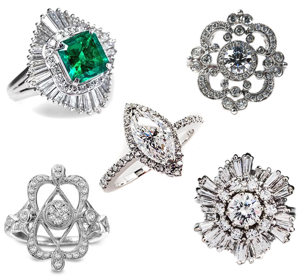 unique engagement rings with personality | via junebugweddings.com unique engagement rings with personality | via junebugweddings.com