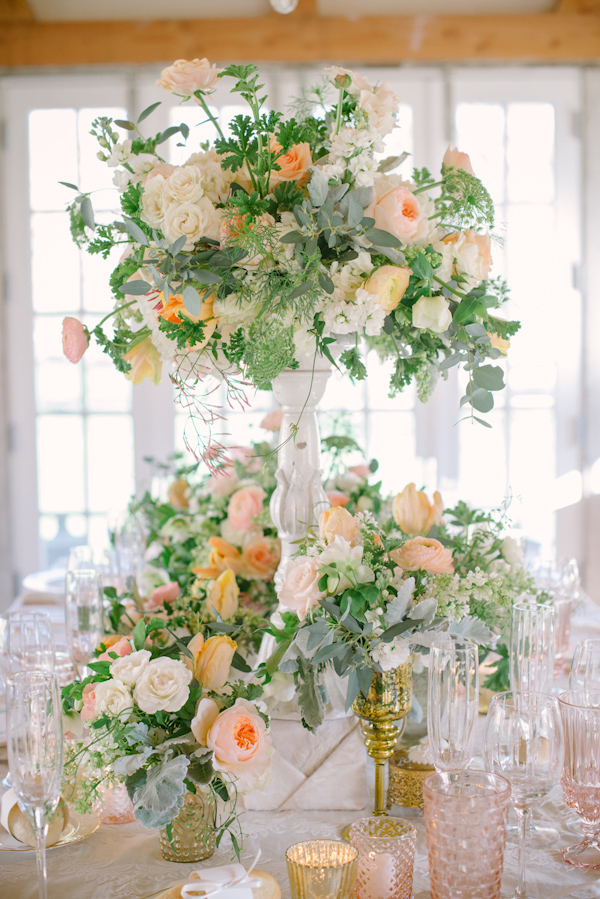 lovely peach and cream wedding inspiration photo shoot from Peony & Plum, photo by Krista Mason | via junebugweddings.com lovely peach and cream wedding inspiration photo shoot from Peony & Plum, photo by Krista Mason | via junebugweddings.com